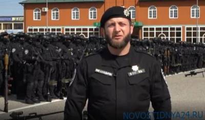 Полк Кадырова записал обращение к Путину - novostidnya24.ru - респ. Чечня
