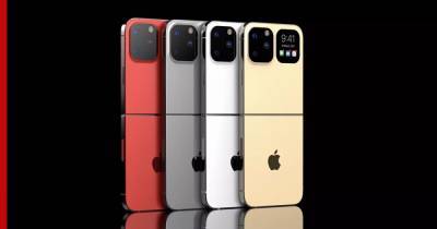 Раскладушку iPhone показали на качественных рендерах - profile.ru