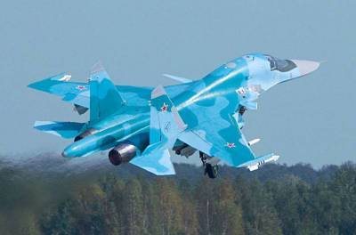 Модернизированный бомбардировщик Су-34 НВО поступил на вооружение авиаполка в Челябинской области - topwar.ru - Челябинская обл.
