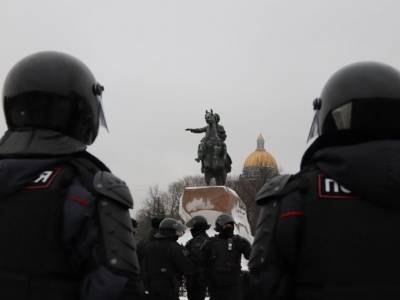 Евгений Смирнов - Маргарита Юдина - «Утрясется — вернется»: россияне гадают, куда мог пропасть силовик, пнувший в живот женщину на митинге - rosbalt.ru - Санкт-Петербург