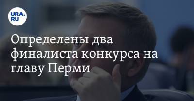 Алексей Демкин - Определены два финалиста конкурса на главу Перми - ura.news - Пермь