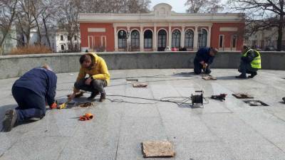 Одесские фонтаны начали готовить к запуску - odessa-life.od.ua - Одесса