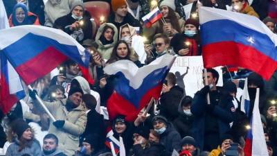 Как в России отметили годовщину со дня присоединения Крыма — видео - 5-tv.ru - Москва - Россия - Крым - Тула - Севастополь