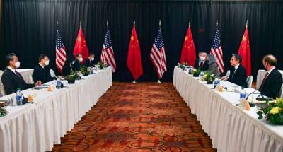 Ян Цзечи - И.Ван - Энтони Блинкен - Стало известно, чем закончились первые дипломатические переговоры между США и Китаем - lenta.ua - Китай - США - шт.Аляска