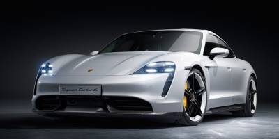 Porsche Taycan - В России продажи новых электрокаров в феврале 2021 года выросли в 5 раз - avtonovostidnya.ru