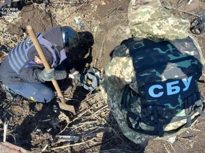 СБУ нашла в Луганской области тайники террористов – боевые элементы систем "Смерч", гранаты и больше 30 кг взрывчатки - gordonua.com - Луганская обл. - район Старобельский