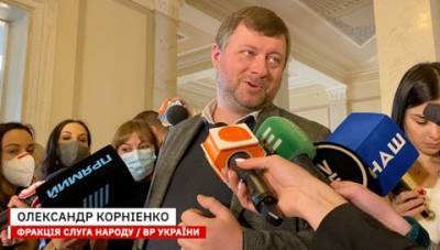 Александр Корниенко - Мы большая фракция и все хотят с нами дружить, — Корниенко о возможной коалиции с партией «ЕС» (ВИДЕО) - enovosty.com - Переговоры