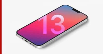 Китайский источник опубликовал изображение iPhone 13 с маленькой "челкой" - profile.ru