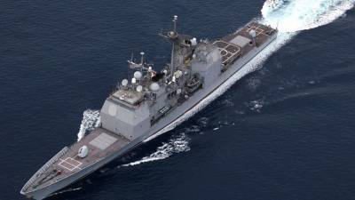 Мария Базарева - Крейсер ВМС США Monterey вошел в акваторию Черного моря - nation-news.ru