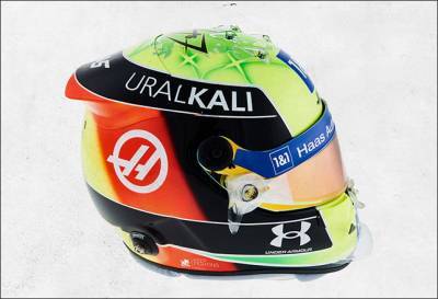 Мик Шумахер - Михаэль Шумахер - В Haas F1 представили шлем Мика Шумахера - f1news.ru - Бахрейн