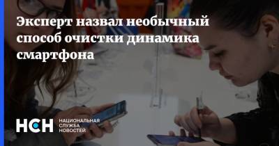 Эксперт назвал необычный способ очистки динамика смартфона - nsn.fm