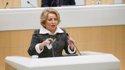 Валентина Матвиенко - Матвиенко рассказала, что ждет доллар в России - polit.info - Москва - Россия