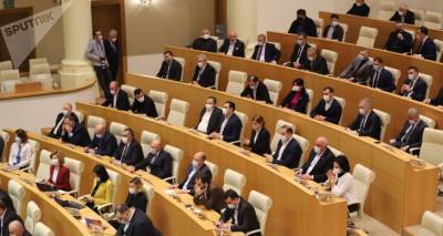 Шалва Папуашвили - "Грузинская мечта" и "Граждане" представили парламенту свой проект избирательной реформы - sputnik-georgia.ru - Грузия - Тбилиси