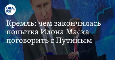 Владимир Путин - Дмитрий Песков - Илон Маск - Кремль: чем закончилась попытка Илона Маска поговорить с Путиным - ura.news