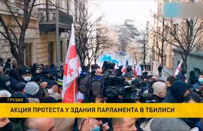 Ника Мелии - Протесты в Тбилиси: в городе снова начались столкновения с полицией - ont.by - Тбилиси