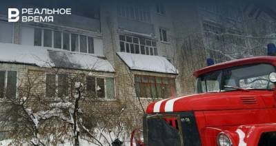 В Зеленодольске из горящего общежития спасли 16 человек - realnoevremya.ru - респ. Татарстан - Зеленодольск