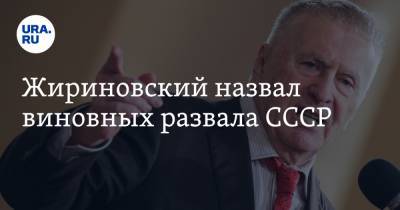 Михаил Горбачев - Владимир Жириновский - Жириновский назвал виновных развала СССР - ura.news