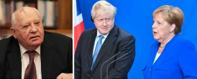 Михаил Горбачев - Ангела Меркель - Меркель и Джонсон поздравили Горбачева с юбилеем - runews24.ru - Англия