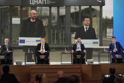 Владимир Зеленский - Шарль Мишель - Шарль Мишель - Зеленскому: Господин президент, мы - ваши друзья - kp.ua - Луганская обл.