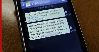 Схемы мошенников с переводами денег "по ошибке" раскрыли российские эксперты - profile.ru