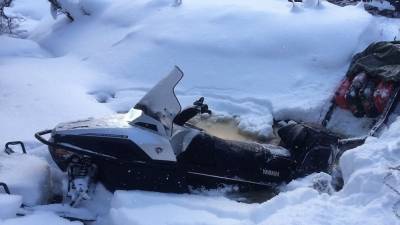 Житель Саратовской области едва не погиб при возвращении с рыбалки на снегоходе - newinform.com - Саратовская обл.