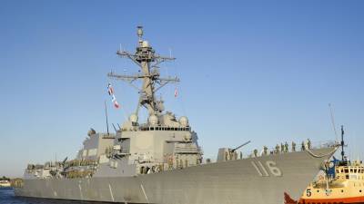 Thomas Hudner - Второй боевой корабль США направился в Чёрное море - russian.rt.com
