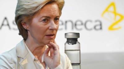 Глава Еврокомиссии грозит AstraZeneca санкциями за недопоставку вакцины - news-front.info - Ляйен