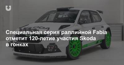 Специальная серия раллийной Fabia отметит 120-летие участия Skoda в гонках - news.tut.by