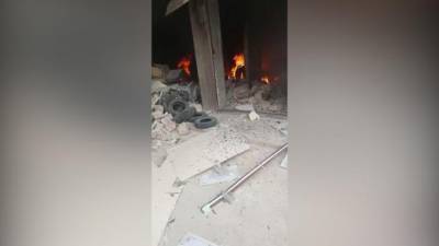В пригороде Алеппо прогремел взрыв на складе аккумуляторов - piter.tv - Сирия - Турция