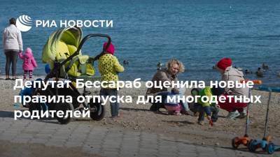 Светлана Бессараб - Депутат Бессараб оценила новые правила отпуска для многодетных родителей - ria.ru - Москва