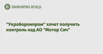 Юрий Гусев - "Укроборонпром" хочет получить контроль над АО "Мотор Сич" - epravda.com.ua