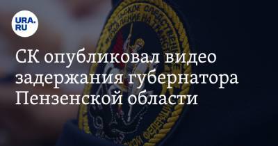 Иван Белозерцев - Александр Хинштейн - СК опубликовал видео задержания губернатора Пензенской области - ura.news - Пензенская обл.
