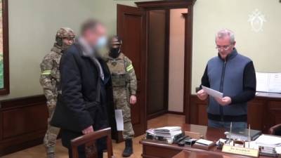 Иван Белозерцев - Антон Колосков - СКР опубликовал кадры задержания губернатора Пензенской области - nakanune.ru - Пензенская обл.