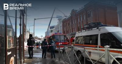 Максим Платонов - Пожар в казанском ГУМе ликвидировали - realnoevremya.ru - респ. Татарстан