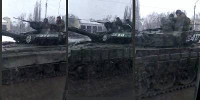 Оккупанты стягивают танки Т-64 и Т-72 к линии фронта под Горловкой – фото, видео - ТЕЛЕГРАФ - telegraf.com.ua - ДНР - Горловка - Донбасс - Донецкая обл.