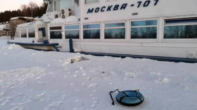 Женщина с ребенком провалились в промоину в Самарской области - iz.ru - Израиль - Самара - Самарская обл. - Новокуйбышевск