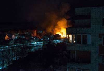 При пожаре в частном доме в Шлиссельбурге разорвался газовый баллон - online47.ru - Ленинградская обл. - р-н Кировский