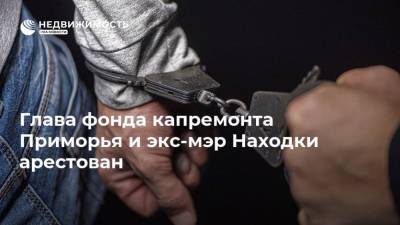 Аврора Римская - Глава фонда капремонта Приморья и экс-мэр Находки арестован - realty.ria.ru - Приморье край - Владивосток - Уссурийск - Находка