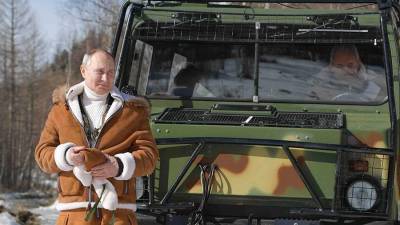 Сергей Шойгу - Владимир Путин - Дмитрий Песков - Песков раскрыл детали отдыха Путина в тайге - iz.ru - Кызыл