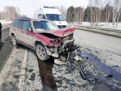 В массовом ДТП под Новосибирском пострадали пять человек - runews24.ru - Новосибирск - Барнаул - Новосибирская обл. - район Черепановский