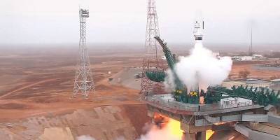 С космодрома Байконур стартовала ракета Союз, которая выведет на орбиту спутники 18 стран, видео - ТЕЛЕГРАФ - telegraf.com.ua - Берлин