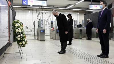 король Филипп - В Бельгии прошли церемонии в память погибших в результате терактов 2016 года - ru.euronews.com - Бельгия - Австралия - Испания - Брюссель - Ляйен