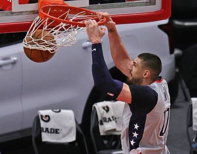 Алексей Лень - Лень провел юбилейный матч в НБА - news.bigmir.net - Вашингтон - Сакраменто