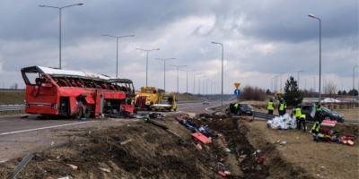 ДТП автобусов с украинцами: в Польше прокомментировали повторную аварию на том же участке - nv.ua - Польша