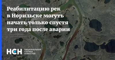 Дмитрий Кириллов - Реабилитацию рек в Норильске могуть начать только спустя три года после аварии - nsn.fm - Норильск