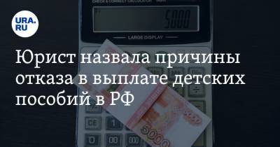 Юрист назвала причины отказа в выплате детских пособий в РФ - ura.news