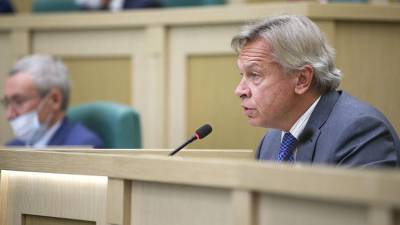 Алексей Пушков - Пушков объяснил «истерию» Запада из-за Калининграда - iz.ru - Швеция - Калининград - Финляндия