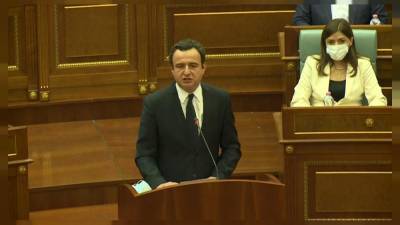 Альбин Курти - Парламент Косова утвердил новое правительство - ru.euronews.com - Россия - Китай - Бельгия - Германия - Сербия - Косово - Косове