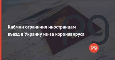 Максим Степанов - Кабмин ограничил иностранцам въезд в Украину из-за коронавируса - thepage.ua