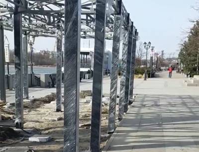 Стало известно, что начали строить на пешеходной части набережной в Ростове - privet-rostov.ru - Ростов-На-Дону - Ростовская обл.